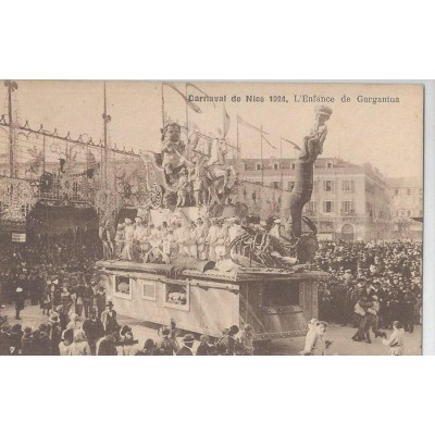 Carnaval de Nice  - L'Enfance de Gargantua 1924 